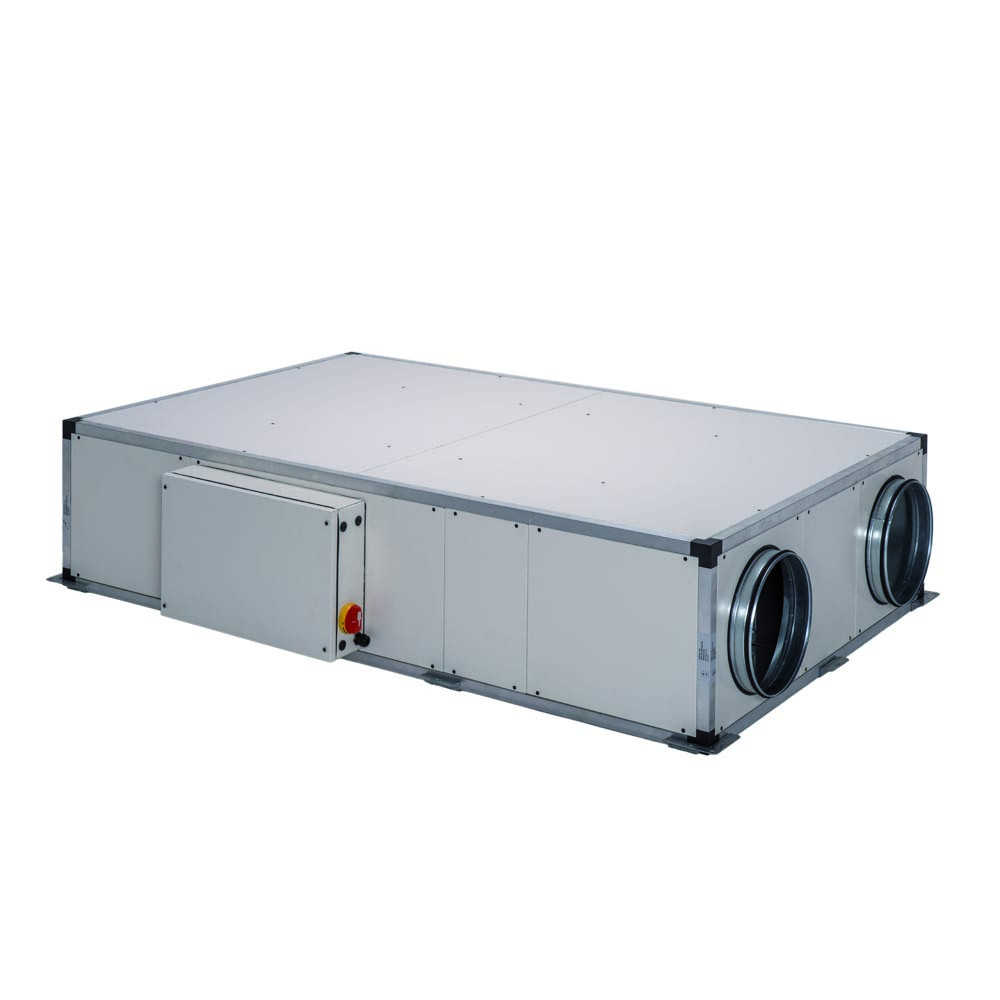 S&P WRG-Gerät CADB-HE-DC 27 RH PRO-REG mit Gegenstrom-WT, horizontal