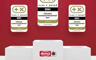 Zum 3. Mal in Folge: Plus X Award für „höchste Kundenzufriedenheit“