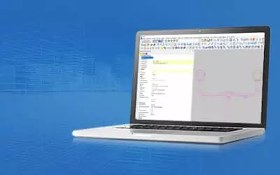 Lindab Bauteilekatalog in Trimble Nova