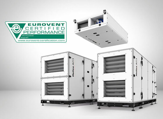 Eurovent Zertifizierung der Helios AIR1 Kompaktlüftungsgeräte