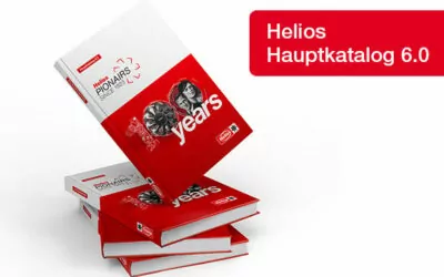 Neuer Helios Hauptkatalog 6.0: Jubiläums-Edition in besonderer Aufmachung