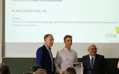 ITGA zeichnet Nino Kiechle aus