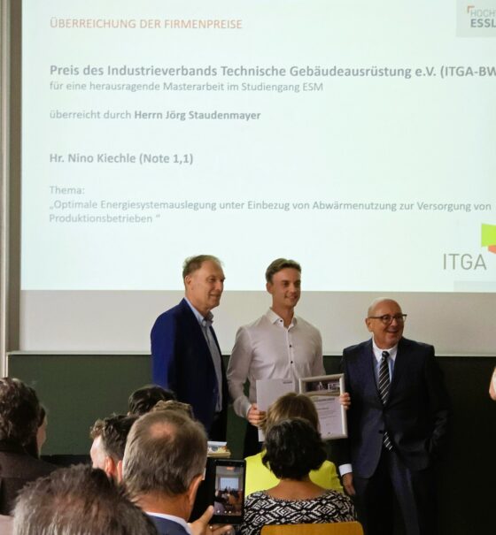 ITGA zeichnet Nino Kiechle aus