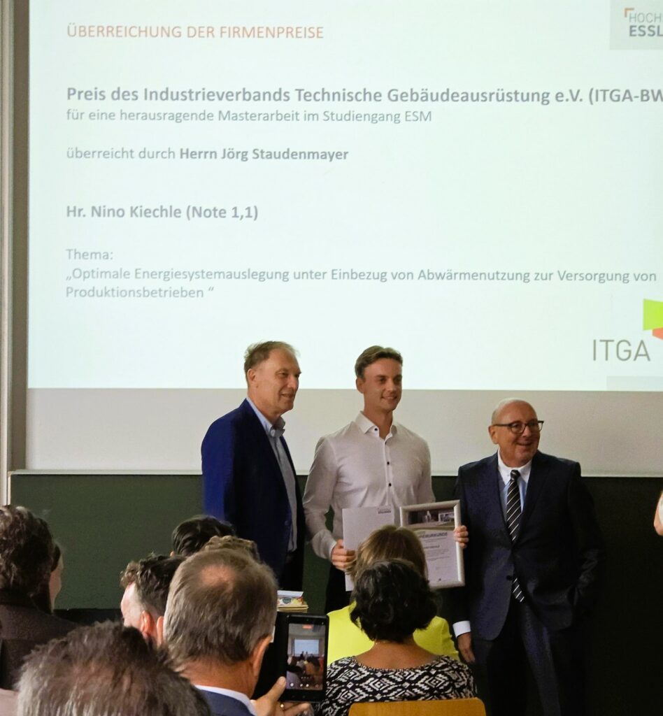 ITGA zeichnet Nino Kiechle aus