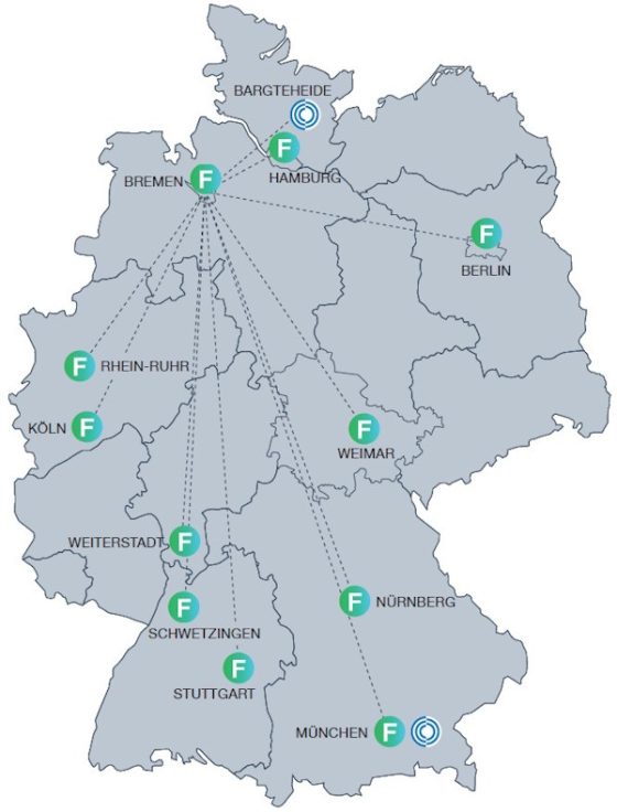 Immer bestens versorgt – Logistikpower deutschlandweit