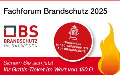 Fachforum Brandschutz 2025 mit Helios als Premiumpartner