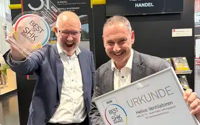 Best of SHK Award 2026 für das KWL EC 70