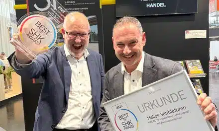 Best of SHK Award 2026 für das KWL EC 70