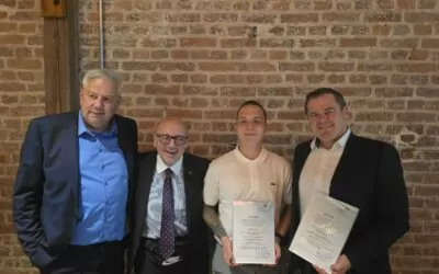 Herausragende Ausbildung: Moritz Ulm (Fa. Daldrop) bei BTGA-Tagung geehrt
