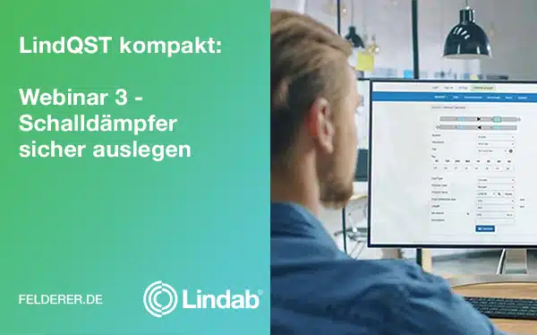 LindQST Webinar-Serie: Webinar 3 – Schalldämpfer sicher auslegen